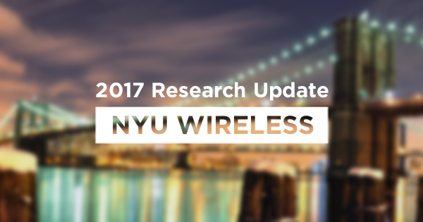 Happy Holidays from NYU WIRELESS