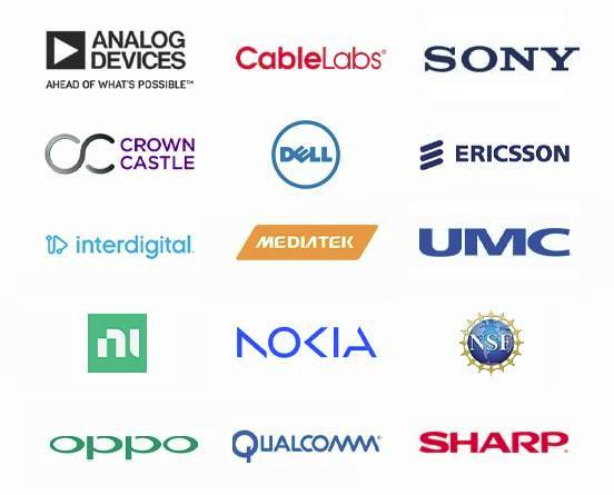 NYU Wireless Industrial Affiliates Logos