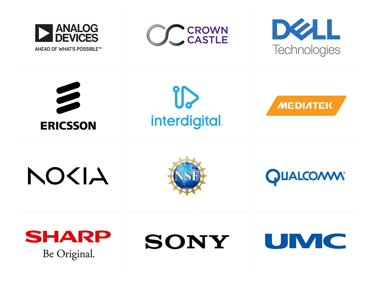 NYU Wireless Industrial Affiliates Logos